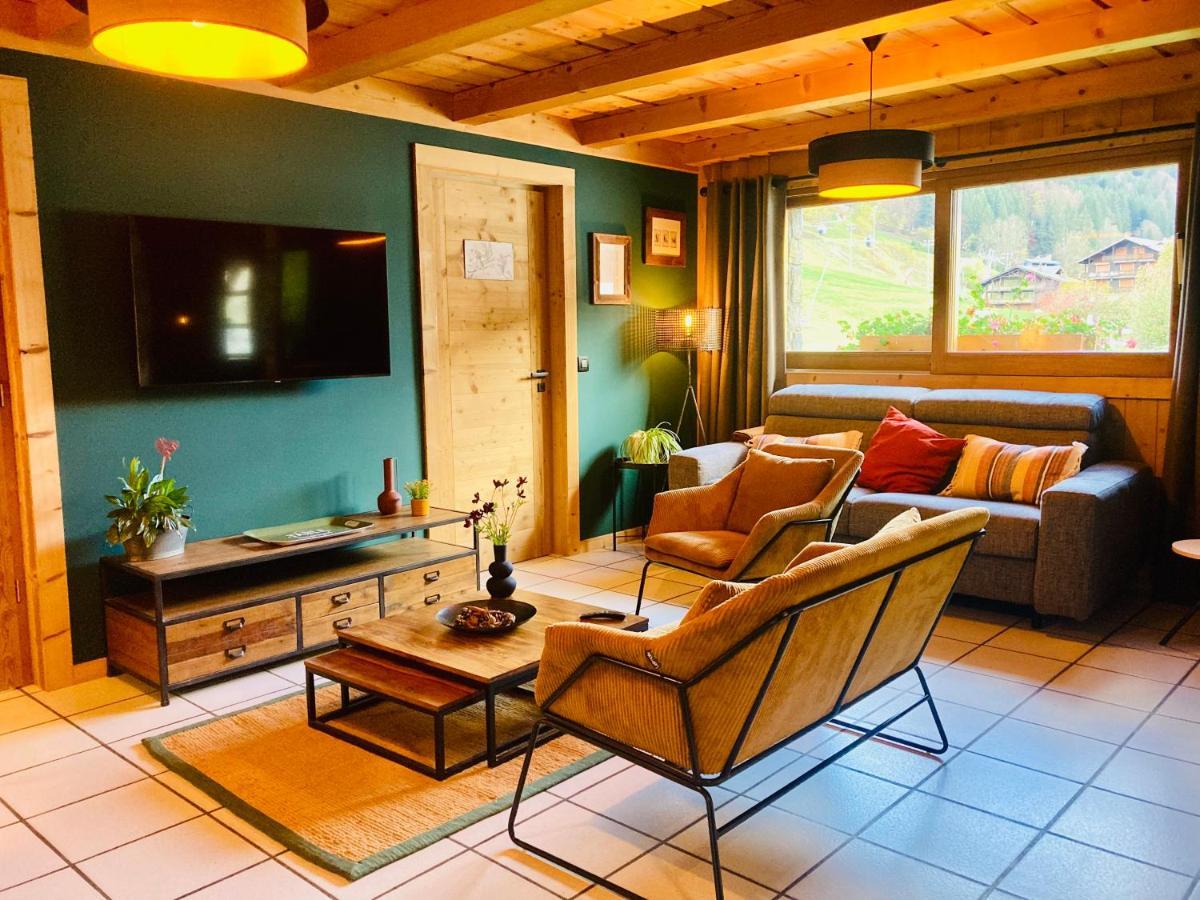 Apartment In Morzine - Ski In - Sleeps 6 외부 사진